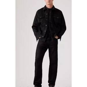 Levis Strauss 501® Original Fit Men's Jeans Black Size W32 L34